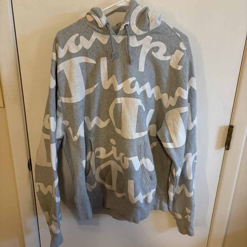Women's Grey Champion Hoodie